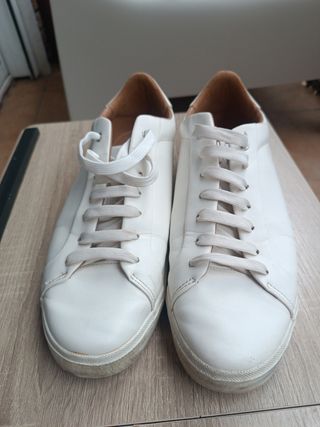Zapatillas Zara blancas