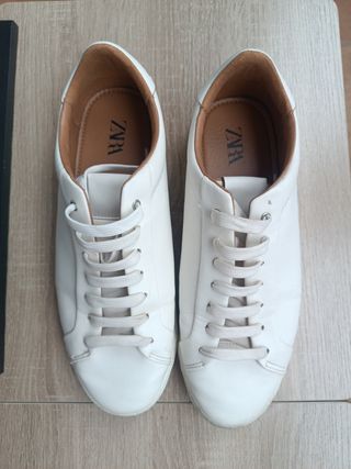 Zapatillas Zara blancas