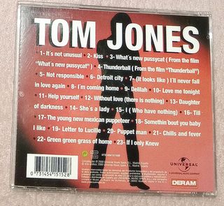 CD Tom Jones Gold - Grandes Éxitos