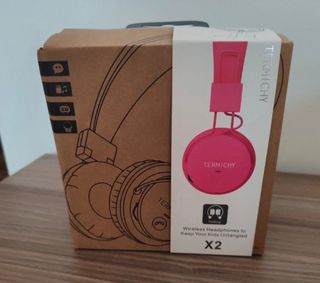 Auriculares inalámbricos TERMICHY plegables rosa