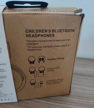 Auriculares inalámbricos TERMICHY plegables rosa