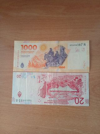 Billetes antiguos