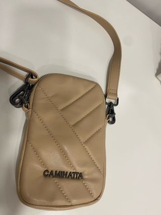 Bolso Caminatta beige - bandolera