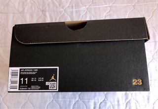 Air Jordan 1 Retro High - Blancas y Negras - 45 EU
