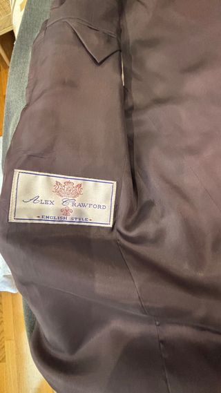 Traje caballero ceremonia Gris