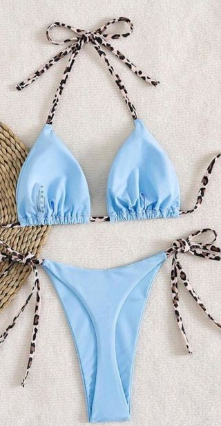 Bikini Shein azul - sin usar