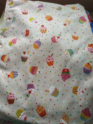 Tela loneta cupcakes 140x100cm