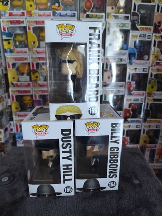 3 Funko Pop! Rocks ZZ Top