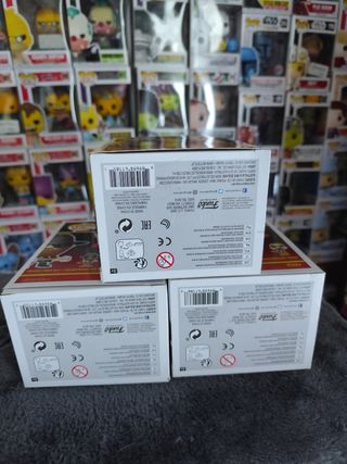 3 Funko Pop! Rocks ZZ Top