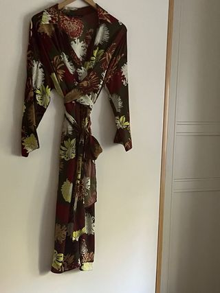Vestido Zara estampado flores