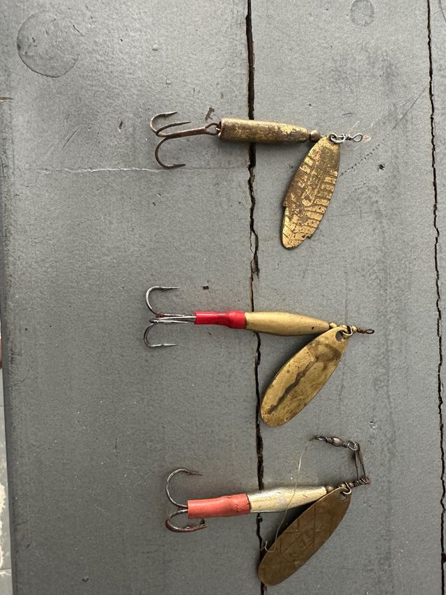 Cucharillas pesca salmón - 3uds