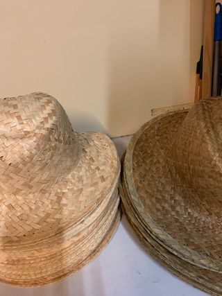 SOMBREROS PAJA. 2 modelos mas otros