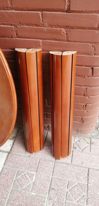 Mesa redonda + 4 sillas vintage
