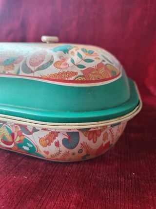Caja vintage retro grande