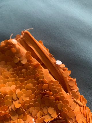 Minifalda Zara lentejuelas L