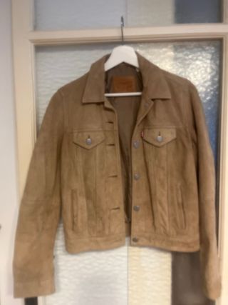 Cazadora Levis ante piel marron 
