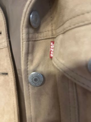 Cazadora Levis ante piel marron 