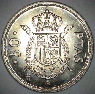 50 Pesetas España 1984