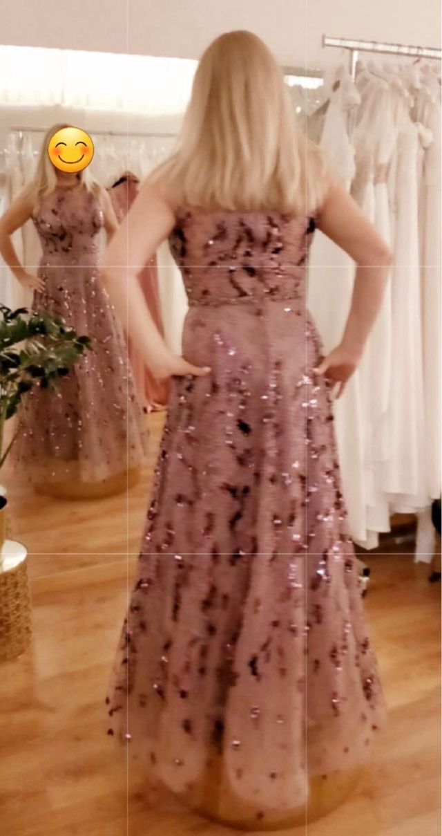 Vestido fiesta Martha Blanc L