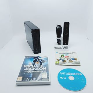 Wii Nintendo nera - Console completa