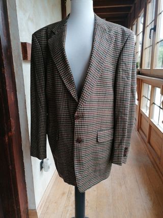 Americana cuadros hombre XXL