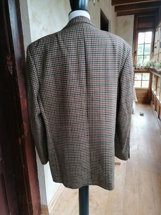 Americana cuadros hombre XXL