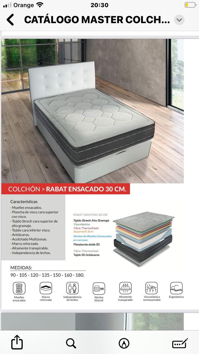 Camas mesas sillas colchones sofás NUEVOS