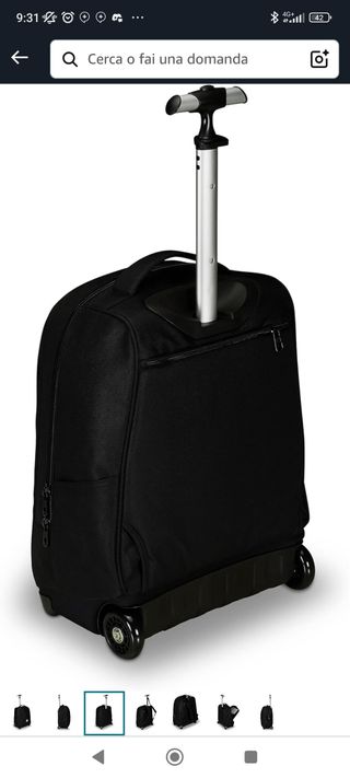 Zaino trolley INVICTA, NUOVO
