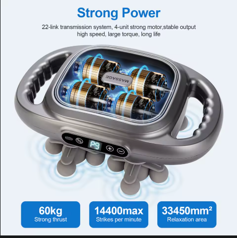 Pistola Fascia 22 cabezales - Masajeador