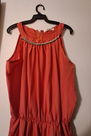 Mono rojo mujer - veraniego