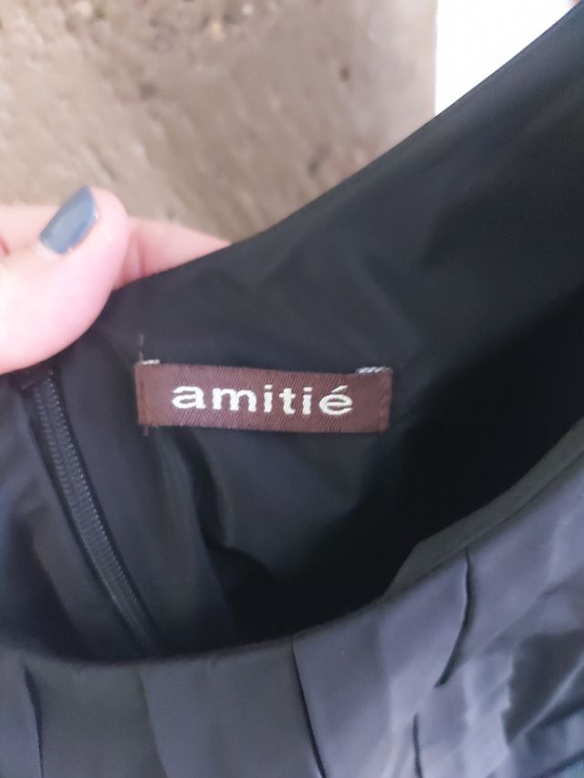 Vestido negro elegante Talla 40-42