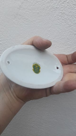 3 Placchette bagno vintage