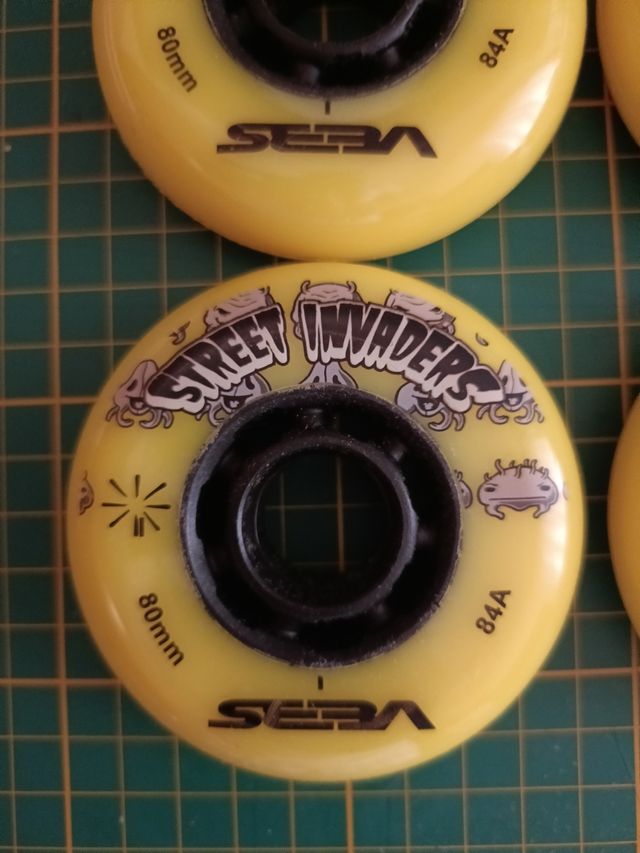 4 Ruote Seba Street Invader 80mm 84A