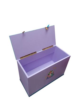 Baúl infantil madera - Unicornio RESTAURADO