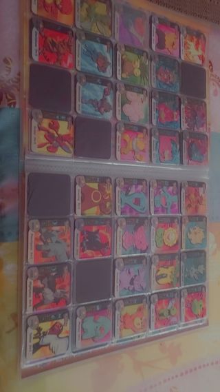 Álbum Pokémon Staks - 222 imanes