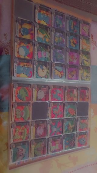 Álbum Pokémon Staks - 222 imanes