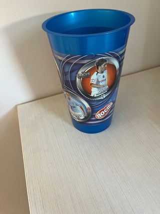 Vaso plástico nocilla futbol