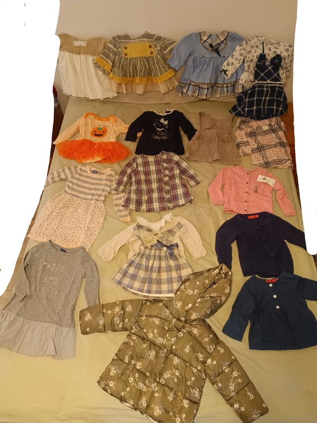Lote ropa bebé 12-18 meses