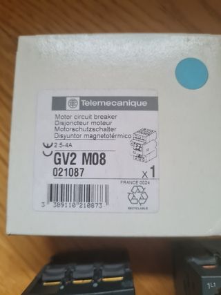Interruttori Termici Telemecanique GV2