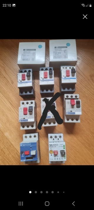 Interruttori Termici Telemecanique GV2