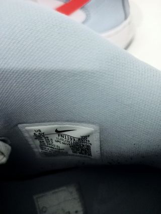 Nike Air Force 1 Mid Gris-Blanco