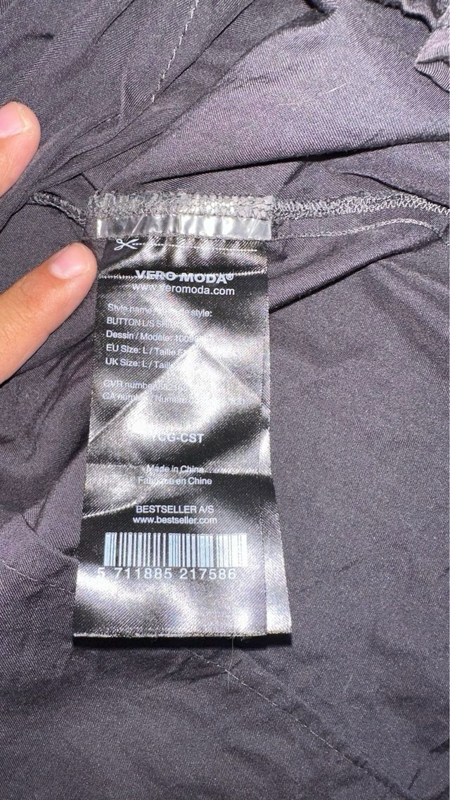 Camisa gris - Talla L