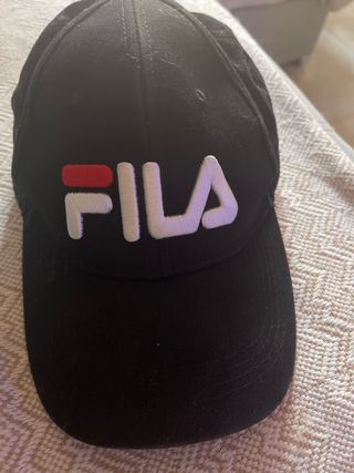 Gorra Fila negra original