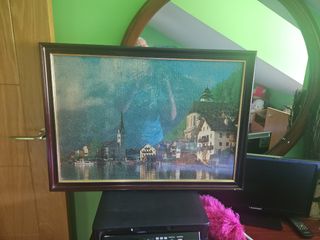 Cuadro con puzzle enmarcado
Solo el marcó vale 5€