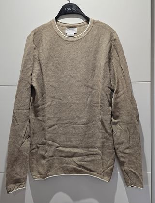 Jersey Pull&Bear beige talla M