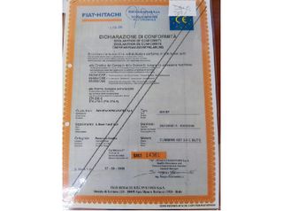 EXCAVADORA RUEDAS FIAT-HITACHI 395 BT.  – Año 1.99