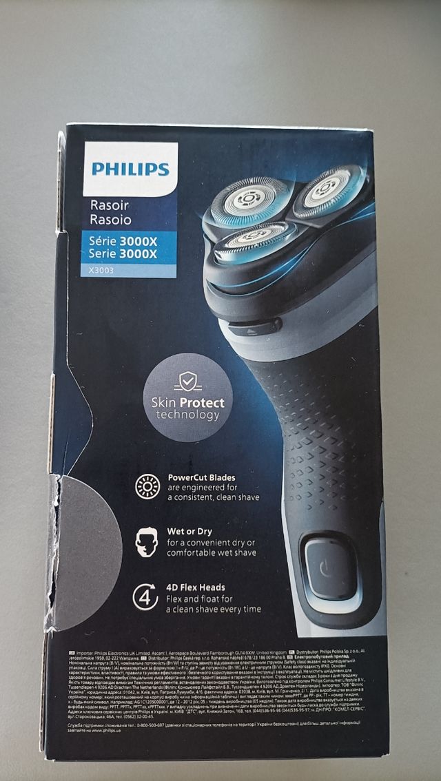 Rasoio Philips 3000X series
