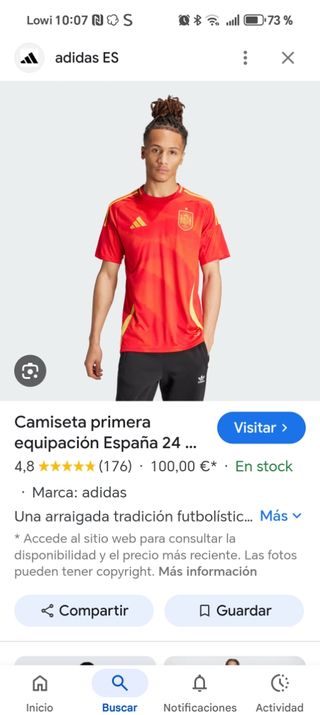 Camiseta Selección  de calidad 20€ Precio Final