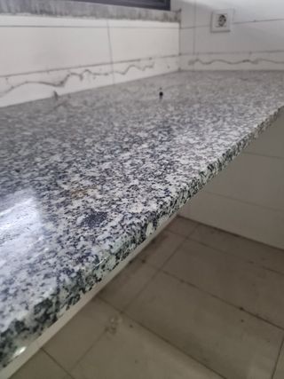 Mesa mármol gris