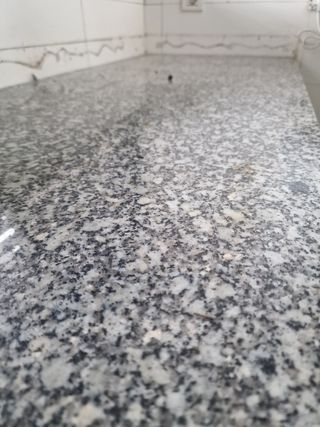 Mesa mármol gris